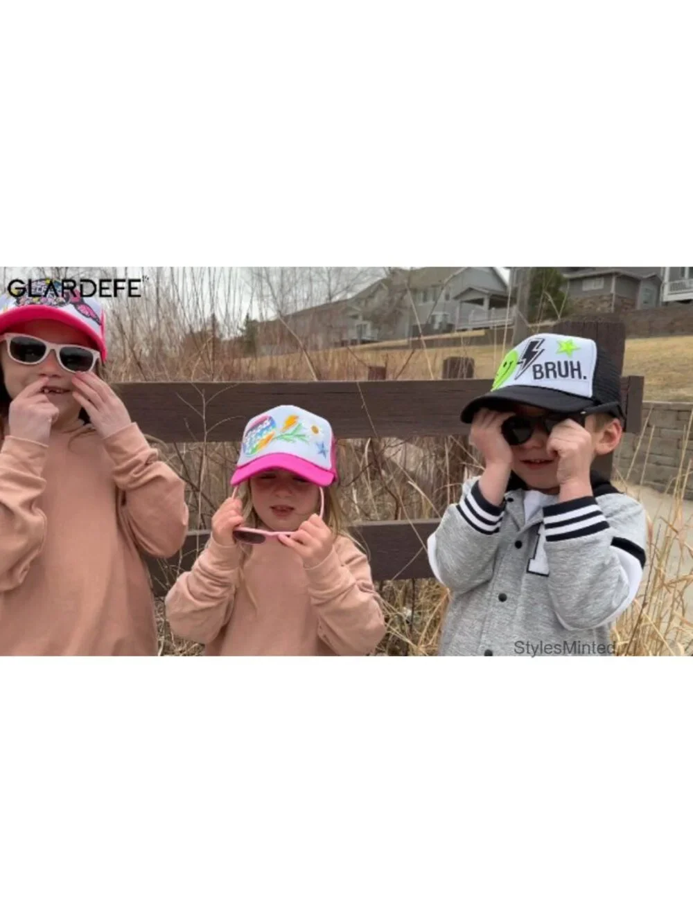 Kids Polarized Sunglasses with TPEE Flexible Frame UV400 Protection